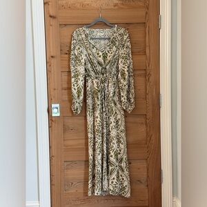 Spartina 449 Wilenna Midi Dress Guerard Estate Fern